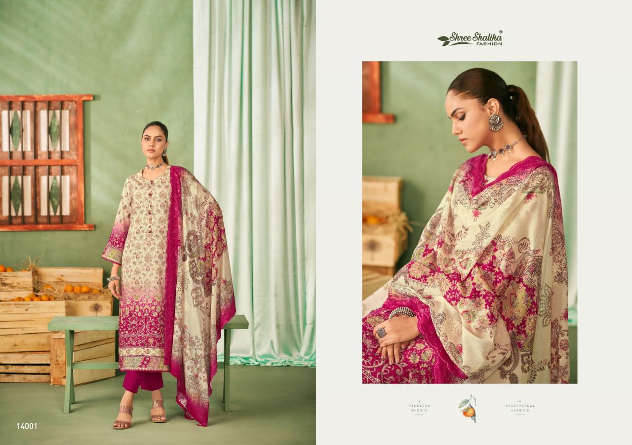 Shree Shalika Mannat Vol 14 Catalog unstitched salwar kameez wholesalers in mumbai