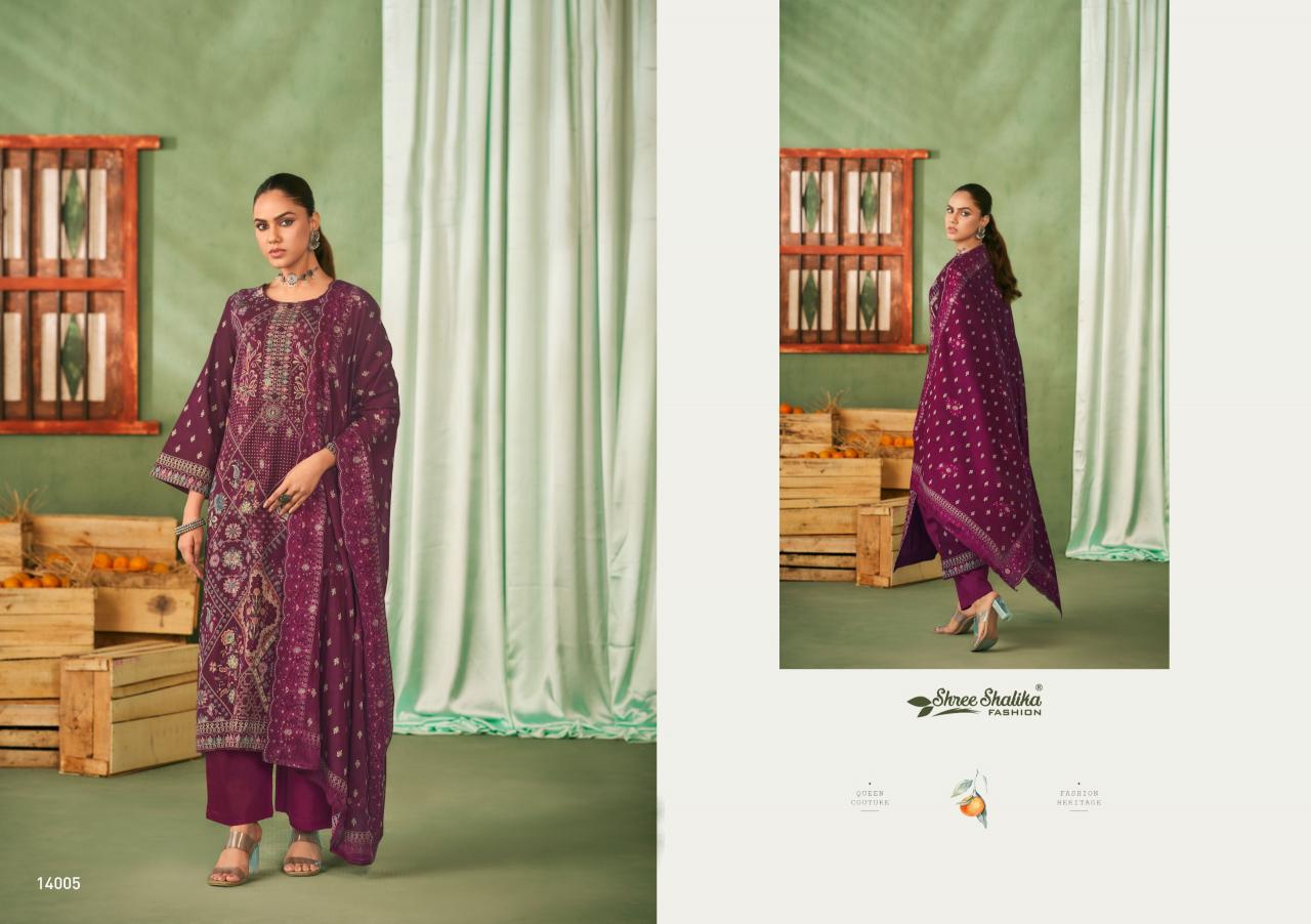Shree Shalika Mannat Vol 14 Catalog unstitched salwar kameez wholesalers in mumbai