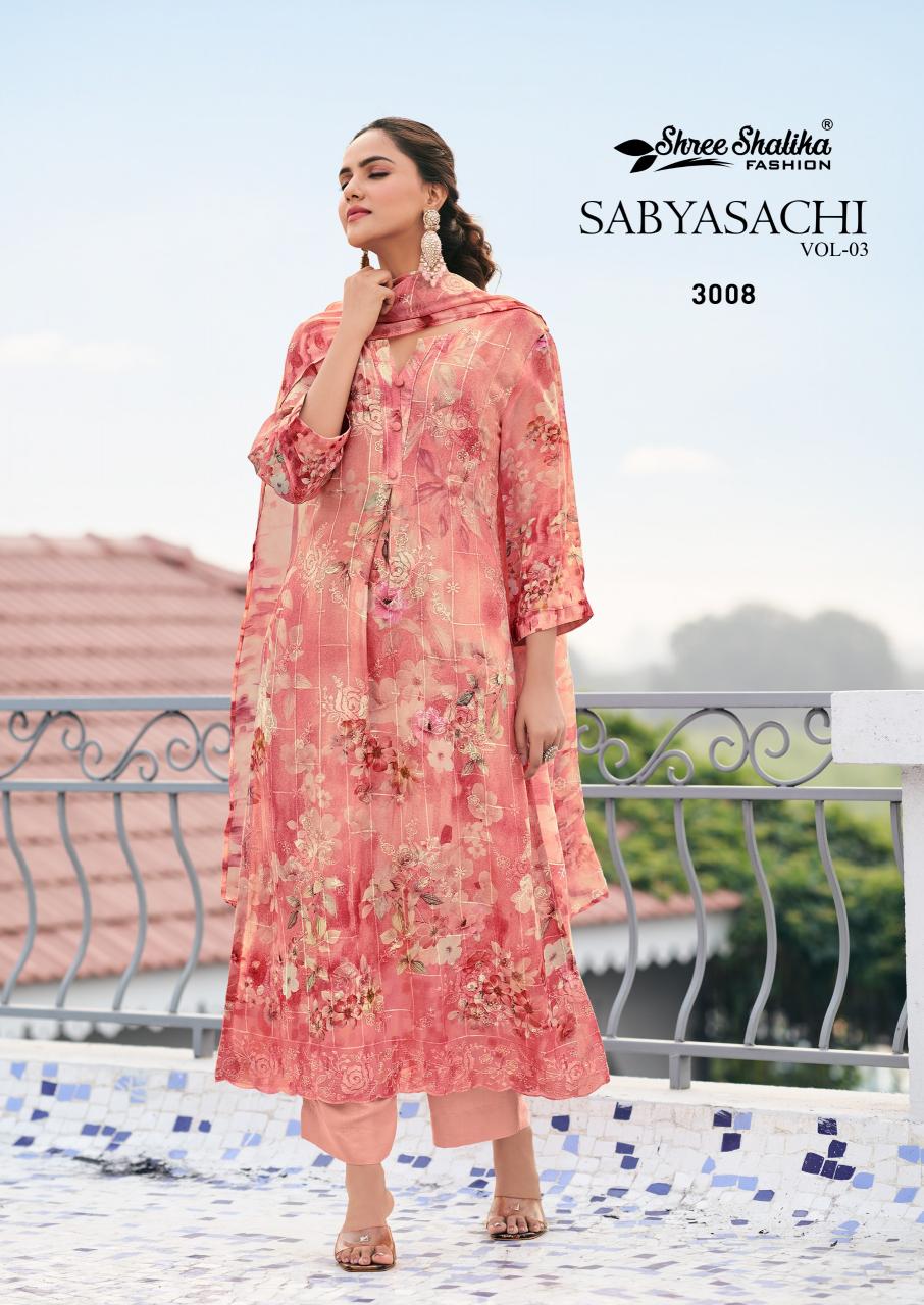 Shree Shalika Sabyasachi Vol 3 Salwar Kameez Wholesale Catalog