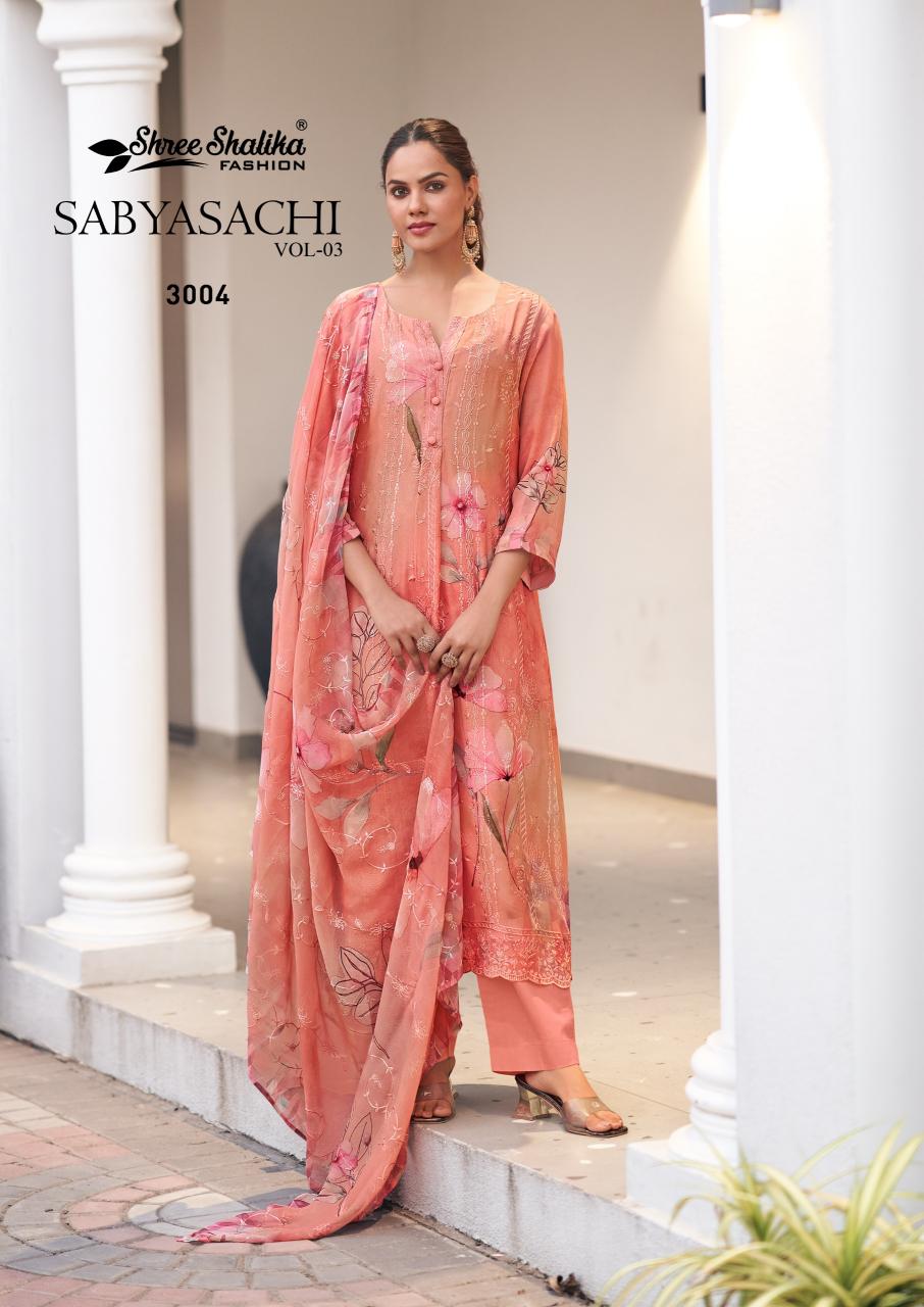 Shree Shalika Sabyasachi Vol 3 Salwar Kameez Wholesale Catalog
