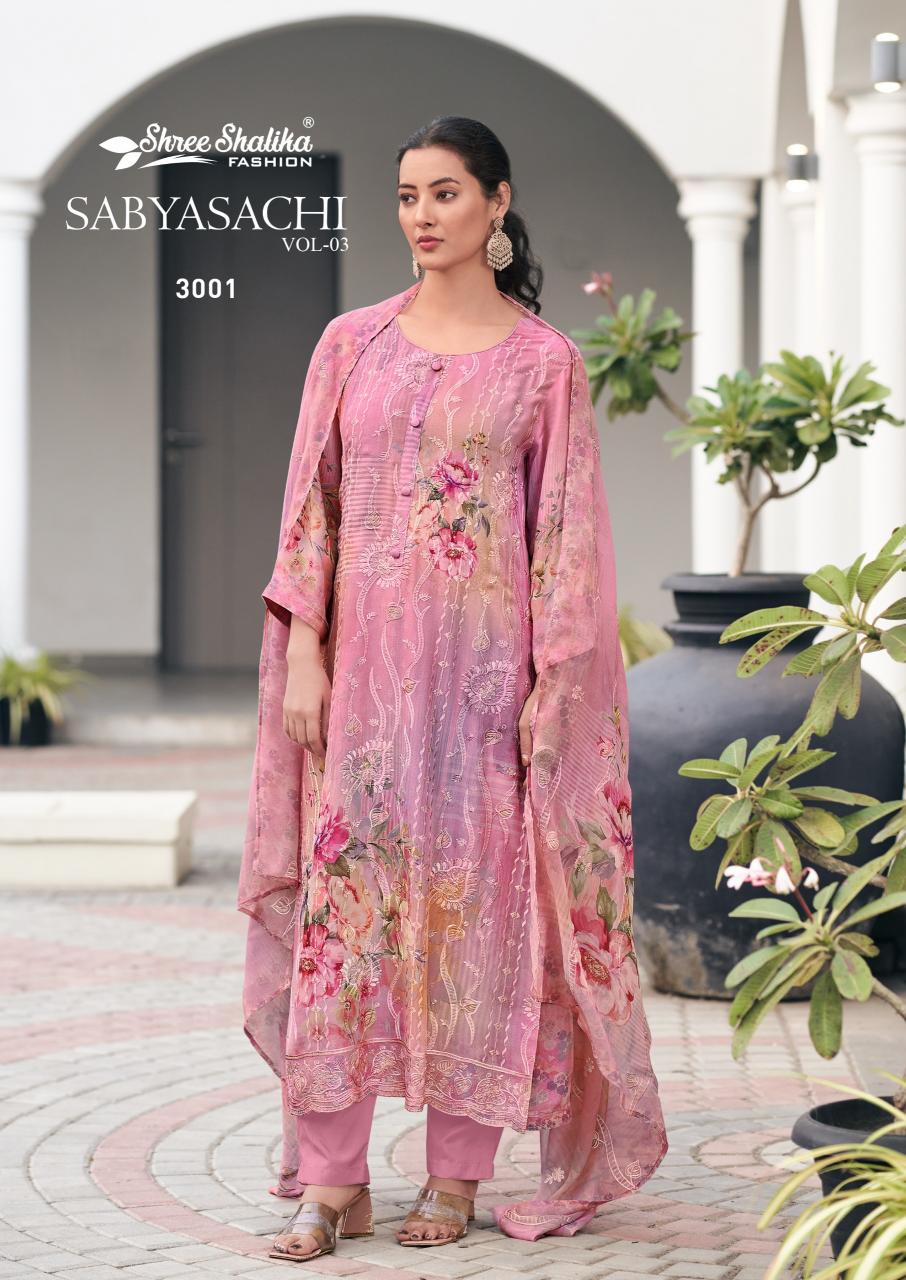 Shree Shalika Sabyasachi Vol 3 Salwar Kameez Wholesale Catalog