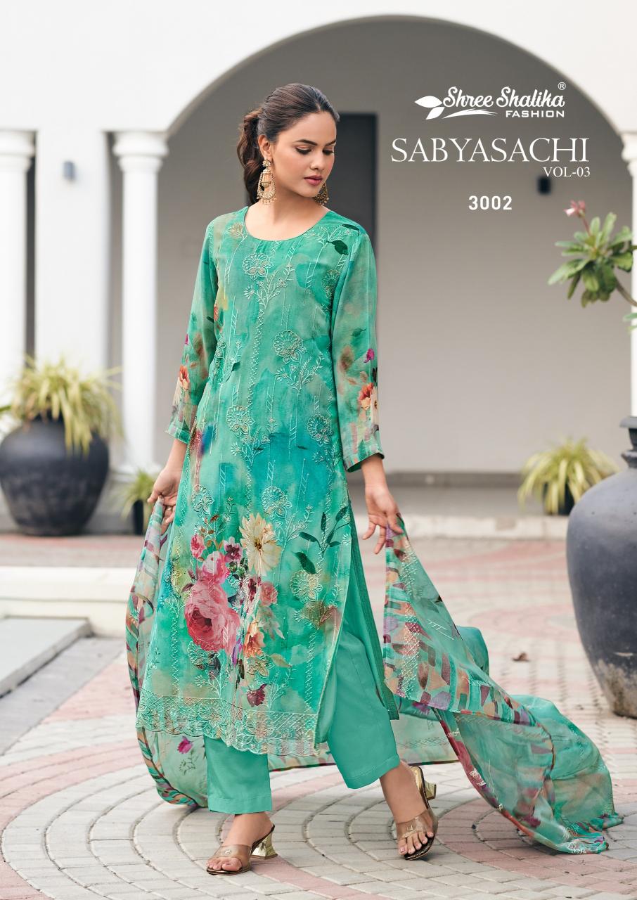 Shree Shalika Sabyasachi Vol 3 Salwar Kameez Wholesale Catalog