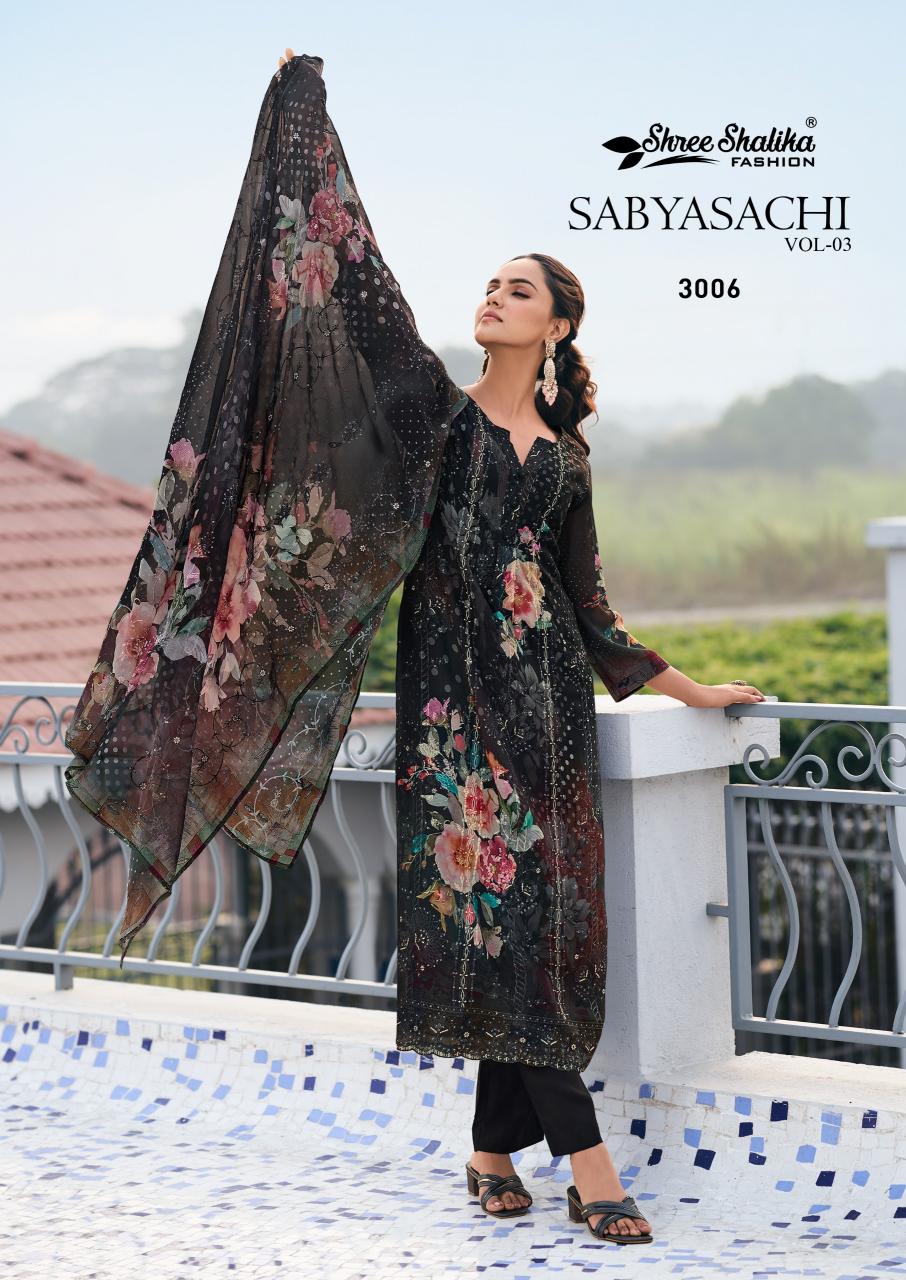 Shree Shalika Sabyasachi Vol 3 Salwar Kameez Wholesale Catalog