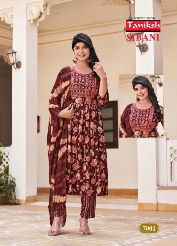 Taniksh Sibani Vol 7 fab india kurti dupatta