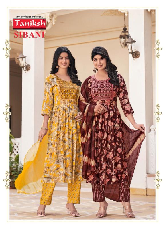 Taniksh Sibani Vol 7 fab india kurti dupatta
