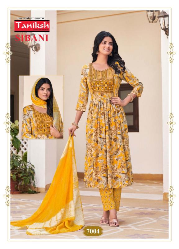 Taniksh Sibani Vol 7 fab india kurti dupatta