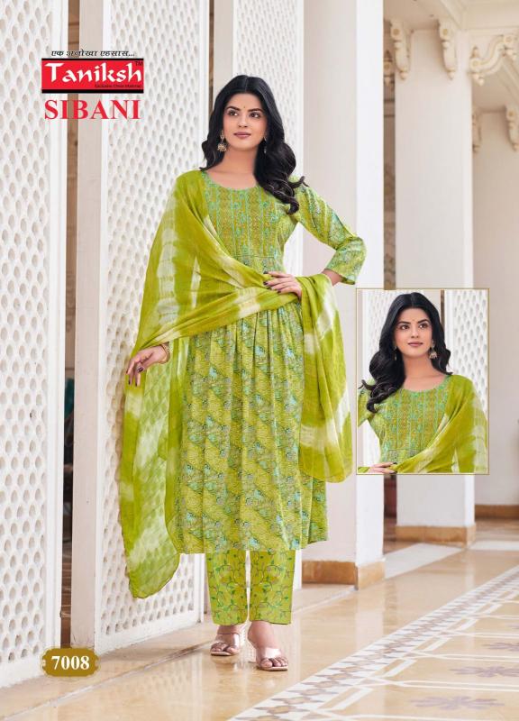 Taniksh Sibani Vol 7 fab india kurti dupatta