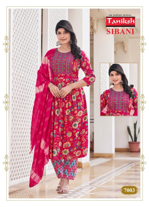 Taniksh Sibani Vol 7 fab india kurti dupatta