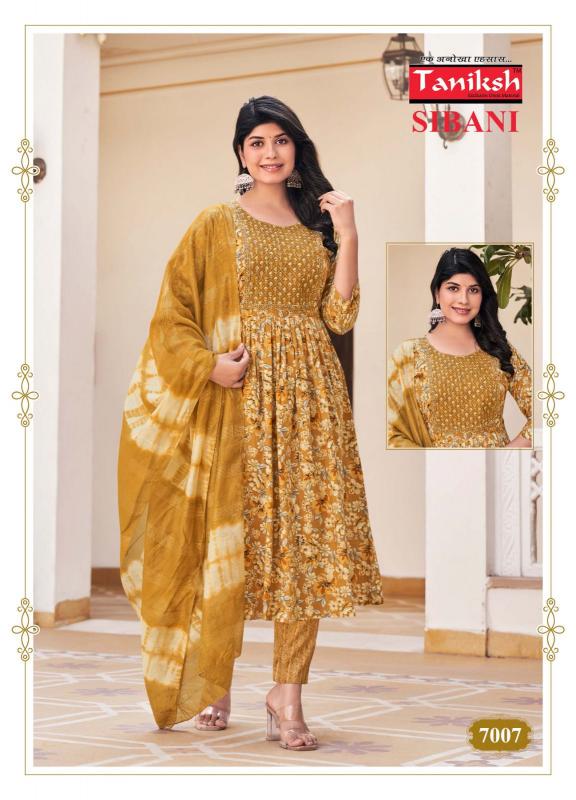 Taniksh Sibani Vol 7 fab india kurti dupatta