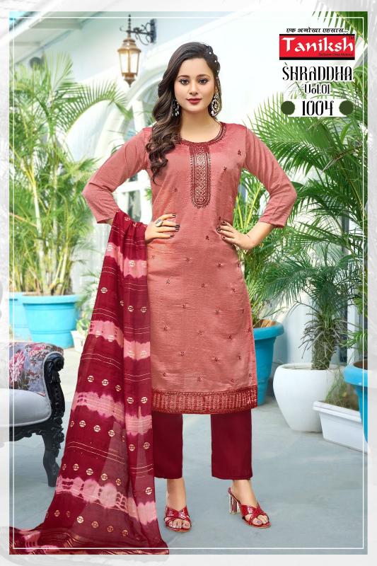 Tanishk Sharddha Vol 1 Catalog Embroidery Work Wholesale Catalog