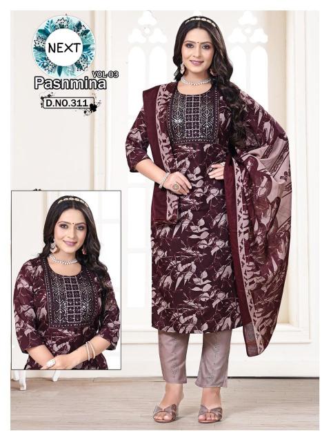 Trendy Pashmina Vol 3 indian cotton kurtis online uk