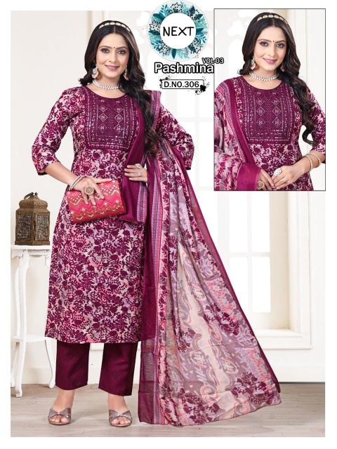 Trendy Pashmina Vol 3 indian cotton kurtis online uk