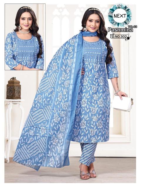 Trendy Pashmina Vol 3 indian cotton kurtis online uk