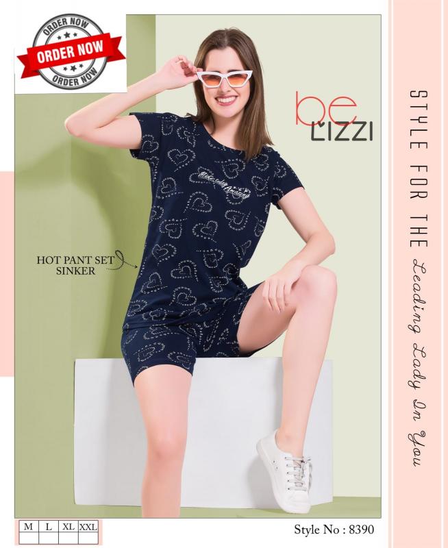 Trendy SHORTS 2PC VOL.BN 585 Catalog Print Night Suit Shorts