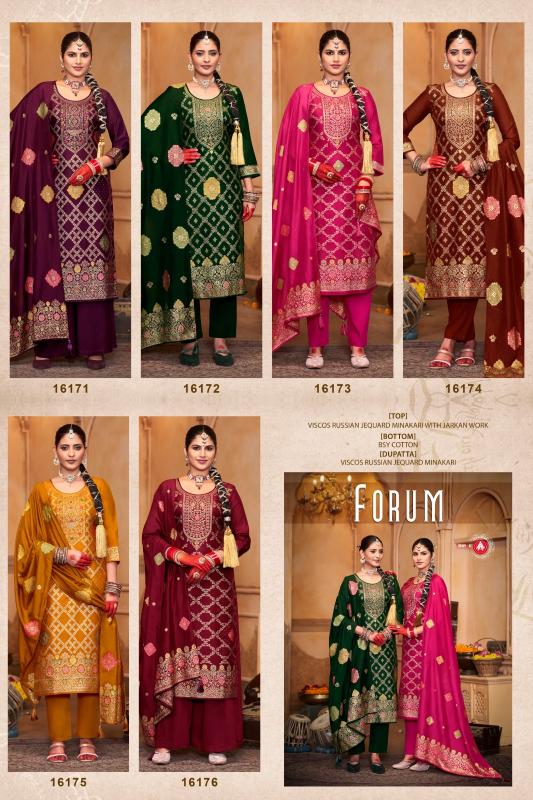 Triple Aaa Forum dress material wholesale catalogue