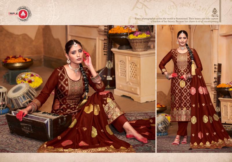Triple Aaa Forum dress material wholesale catalogue