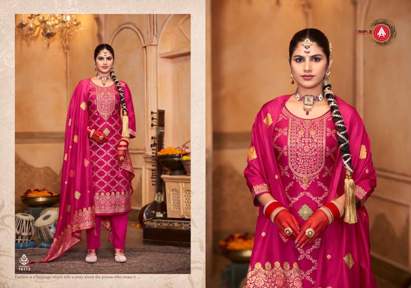Triple Aaa Forum dress material wholesale catalogue