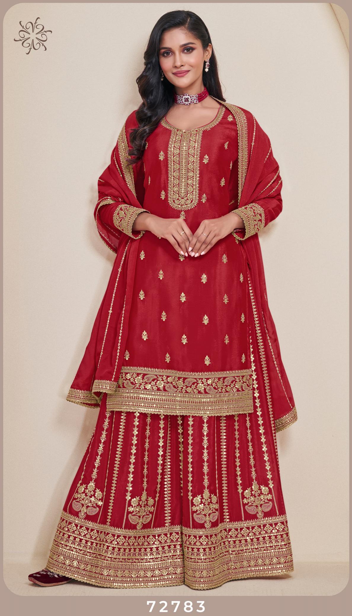 Vinay Kuleesh Sangeet designer salwar kameez wholesale in mumbai