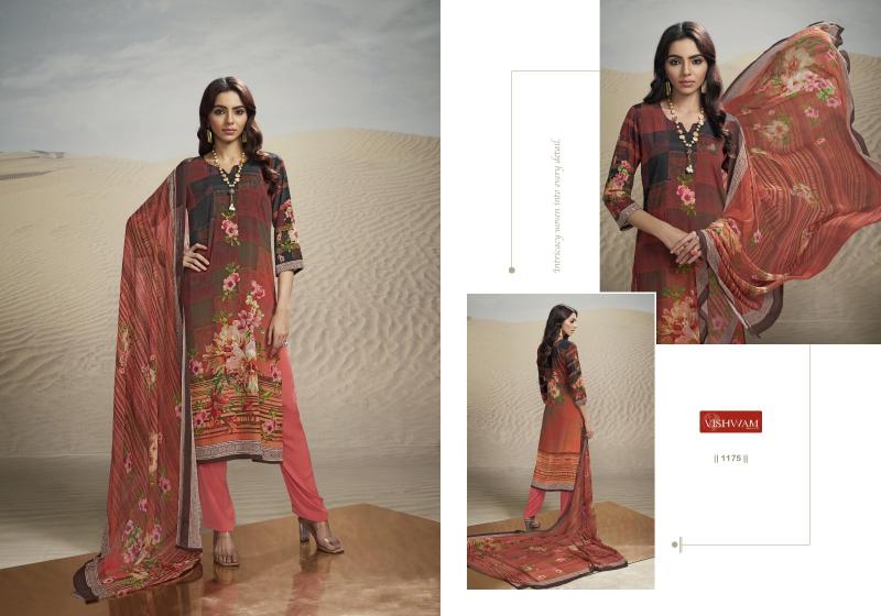 Vishwam cafe latte Vol 18 Catalog party wear salwar kameez wholesale