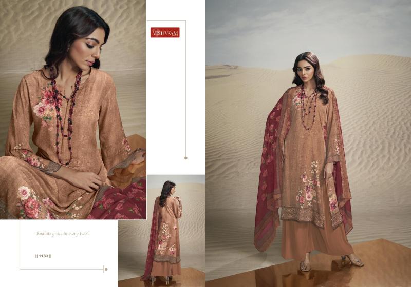 Vishwam cafe latte Vol 18 Catalog party wear salwar kameez wholesale