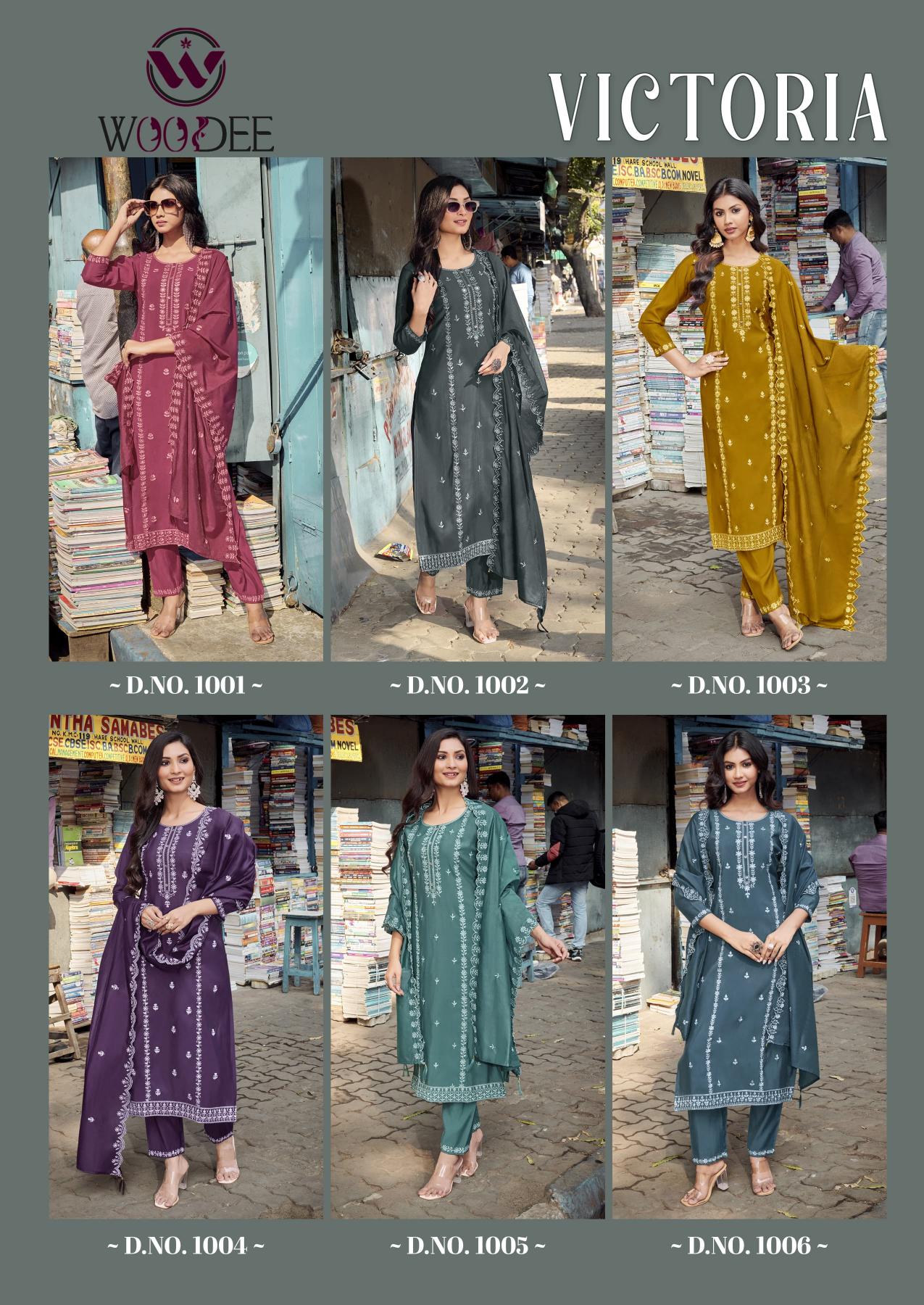 Woodee Victoria Catalog kurti design catalogue for stitching