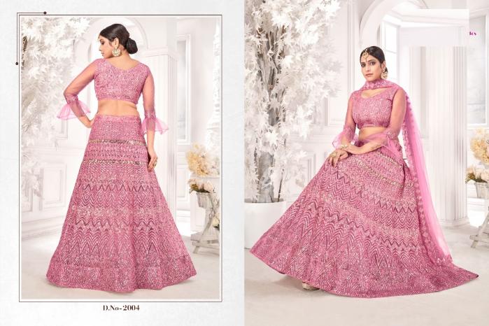 Zeeya Nasrin Catalog Net Designer lehenga wholesalers in farrukhabad