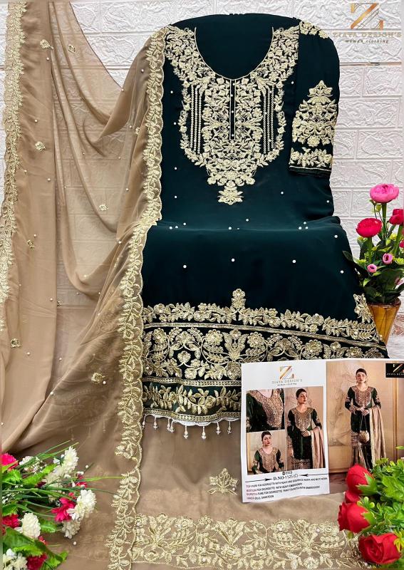 Ziaya 1125 ABCD Hits wholesale pakistani suite