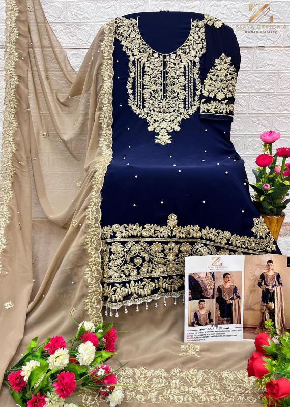 Ziaya 1125 ABCD Hits wholesale pakistani suite