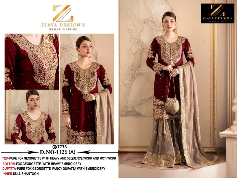 Ziaya 1125 ABCD Hits wholesale pakistani suite
