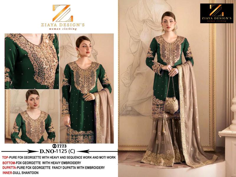 Ziaya 1125 ABCD Hits wholesale pakistani suite