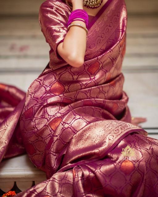 Zilikaa Banarasi 40154 Festive Wear buy pure banarasi silk saree online india