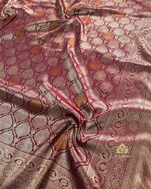 Zilikaa Banarasi 40154 Festive Wear buy pure banarasi silk saree online india