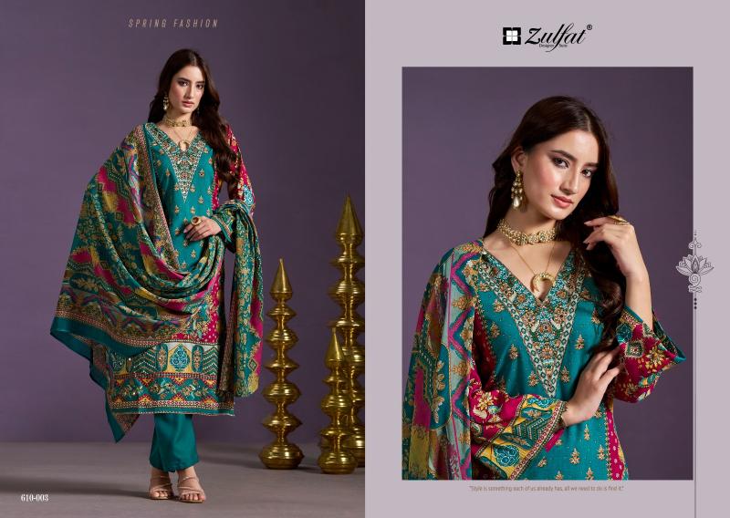 Zulfat Aayat Vol 10 Catalog dress material wholesalers in mangaldas market