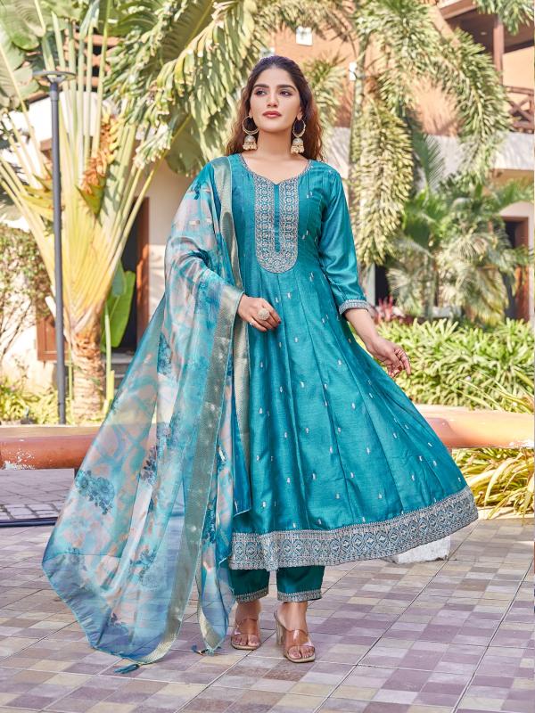 Aanchi Nimisha Catalog silk kurti catalogue