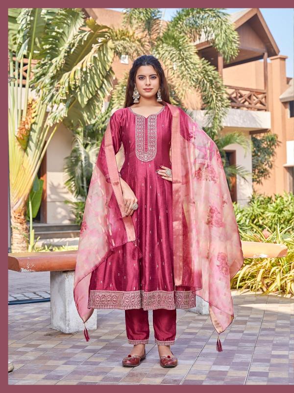 Aanchi Nimisha Catalog silk kurti catalogue