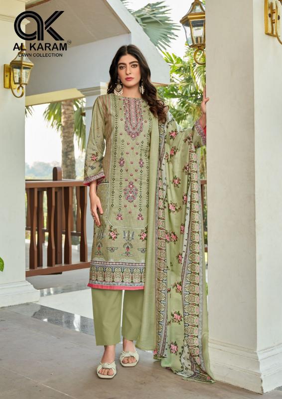 Alkaram Dilshad Vol-01 - Karachi Dress Material  - Wholesale Catalog