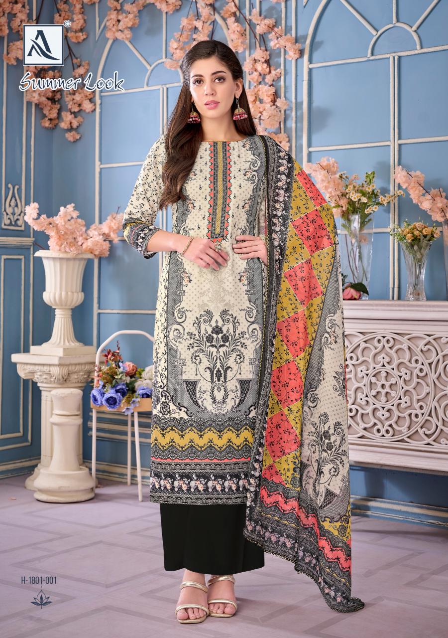 Alok Summer Look catalog wholesale dealers for dress materials in coimbatore