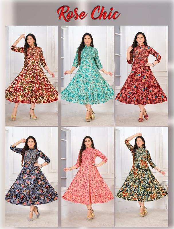 Beauty Rose Chic Catalog surat kurti catalogue