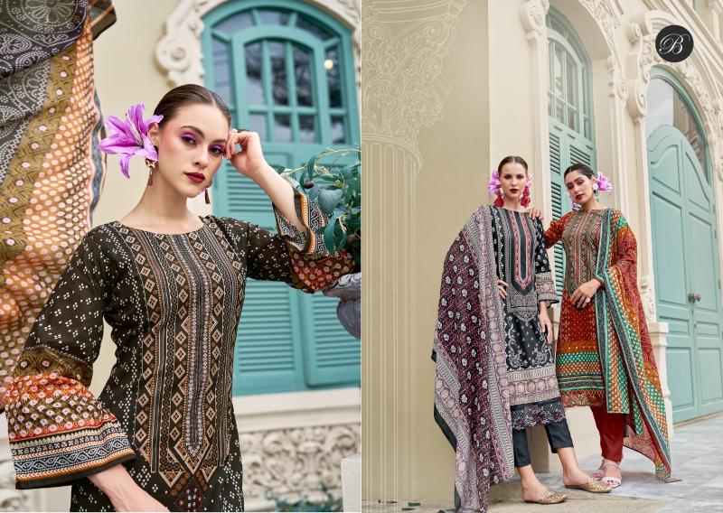 Belliza Scarlette Catalog dress materials wholesale shop in mangalagiri