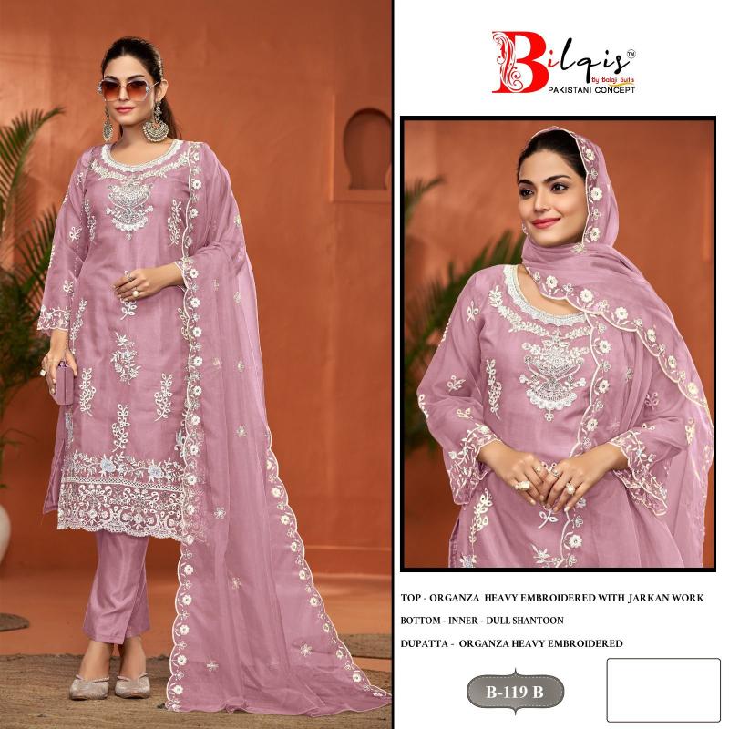 Bilqis B 119 ABCD Catalog pakistani suits online sale india