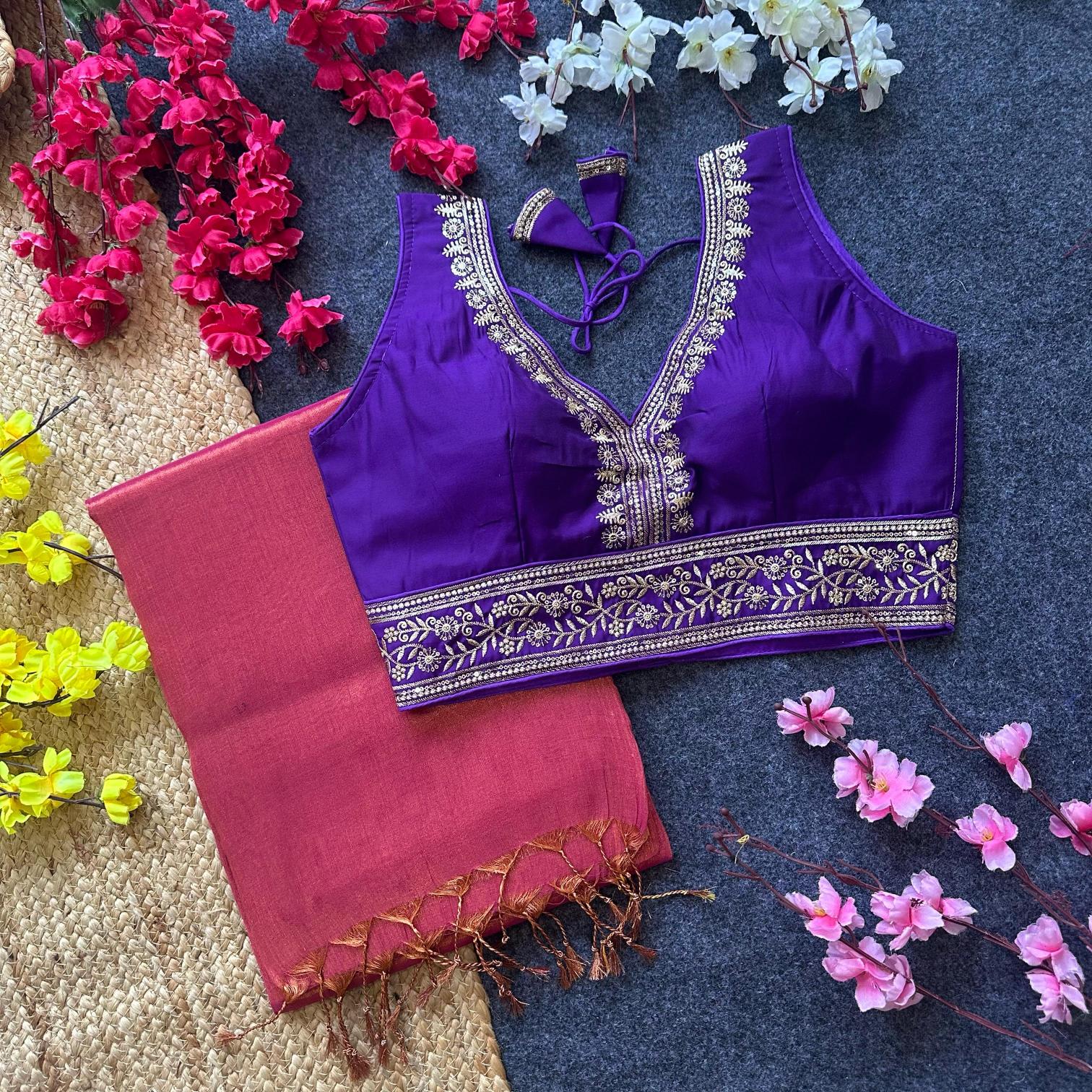 Blousewala HK 12 Vol 2 Catalog tissue sarees online shopping india