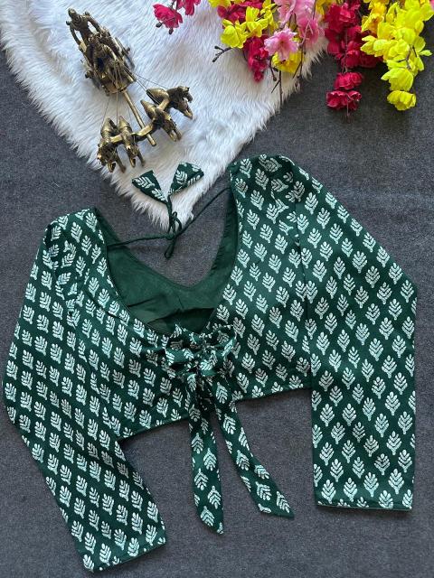 Blousewala Pure Cotton Print Blouse