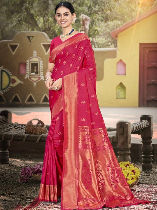 Bunawat Gautami Silk catalog online casual saree shopping in india