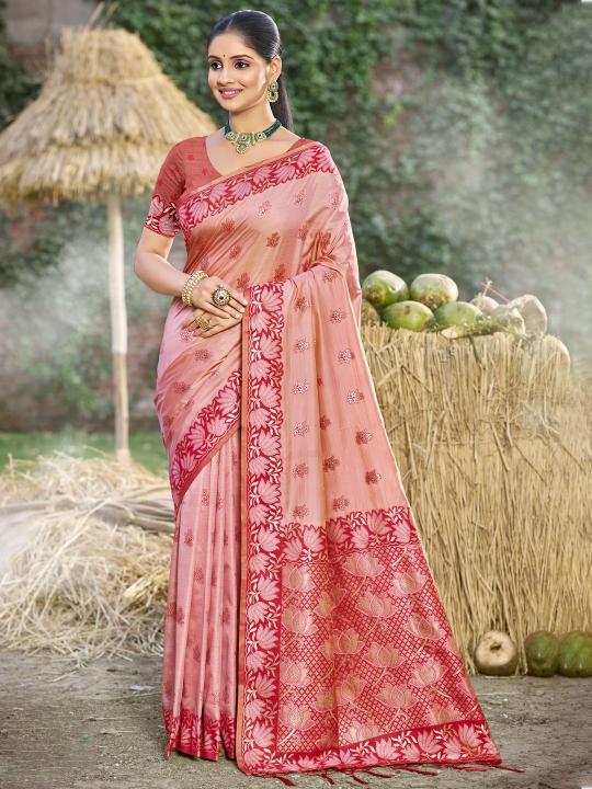 Bunawat Srileela Silk Catalog model india saree 