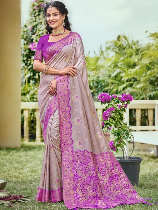 Bunawat Swara silk Catalog all border of india silk saree