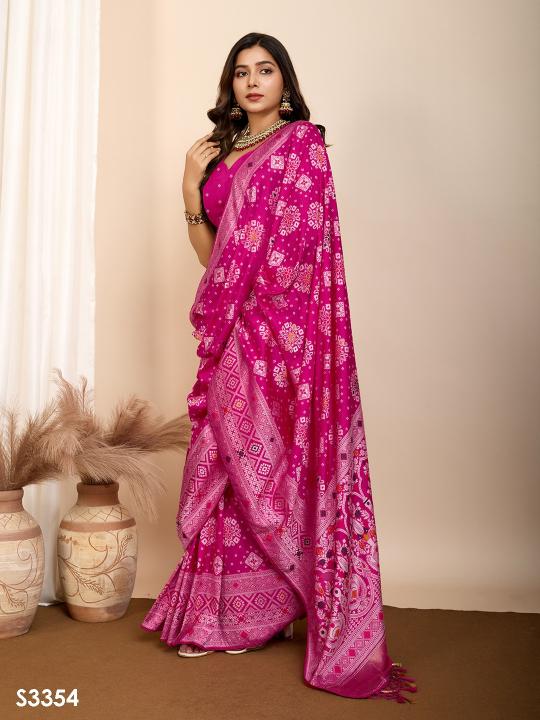 Dazira Vedanti Catalog how many types of silk blended sarees are in india