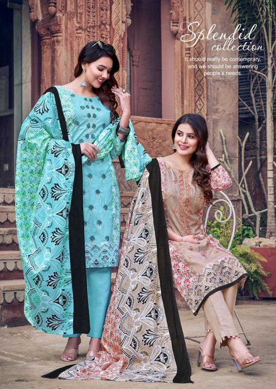 Gull AAhmed Bin Saeed vol 6 Catalog dress materials wholesalers in vijayawada