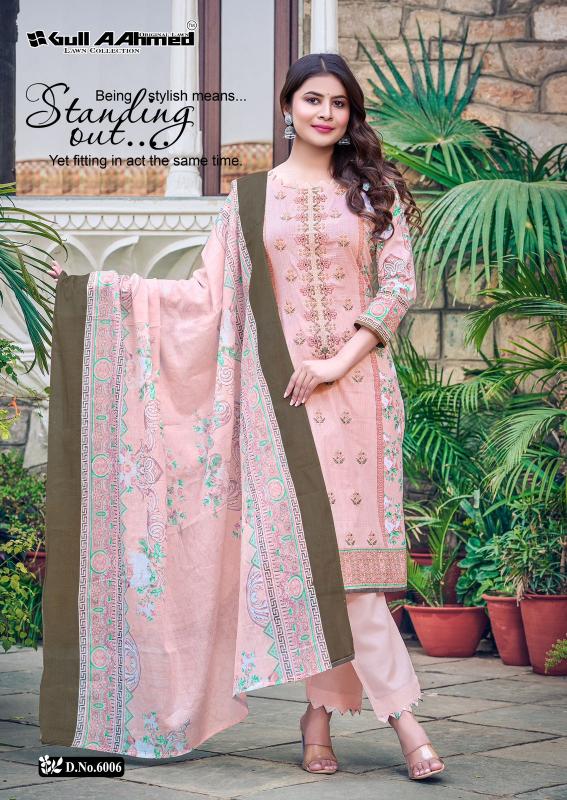 Gull AAhmed Bin Saeed vol 6 Catalog dress materials wholesalers in vijayawada