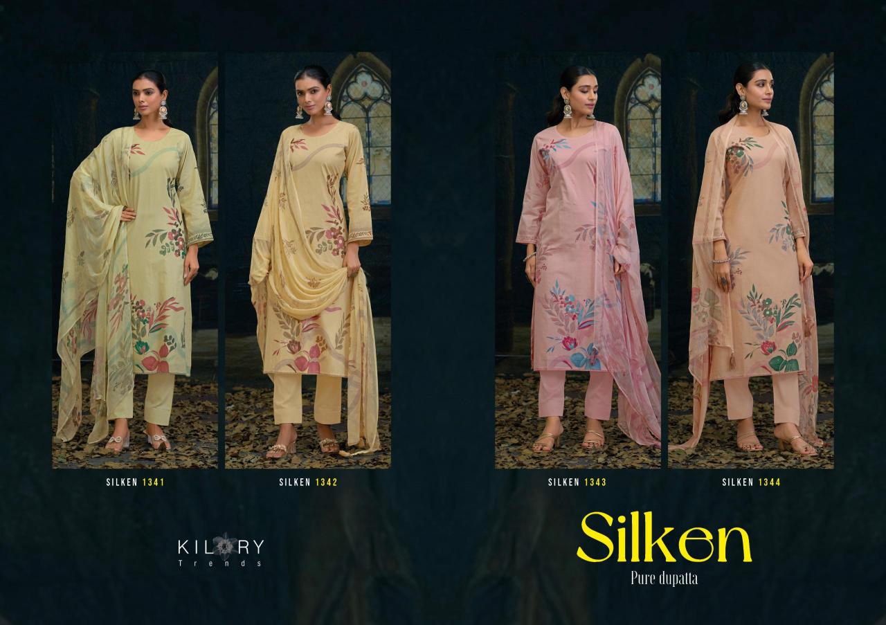 Kilory Silken Catalog salwar suits wholesale
