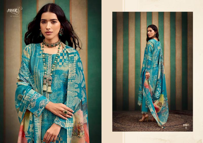 Kimora Heer Norah Vol 200 Catalog unstitched salwar kameez wholesale market in delhi